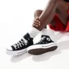 Converse Chuck Taylor All Star Lift Platform Hi Trainers In Black For Unisex
