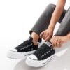 Converse Chuck Taylor Lift Ox Lift Platform Trainers In Black - BLACK For Unisex -Converse Shop 201217725 1 black