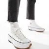 Converse Unisex Run Star Hike Hi Sneakers In White - WHITE For Unisex