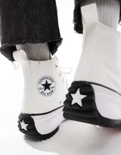 Converse Unisex Run Star Hike Hi Sneakers In White - WHITE For Unisex 10 Converse Unisex Run Star Hike Hi Sneakers In White - WHITE For Unisex -Converse Shop 201219792 3