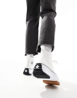 Converse Unisex Run Star Hike Hi Sneakers In White - WHITE For Unisex 12 Converse Unisex Run Star Hike Hi Sneakers In White - WHITE For Unisex -Converse Shop 201219792 5