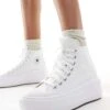 Converse Chuck Taylor All Star Move Hi Sneakers In White For Unisex -Converse Shop 201956291 1 white