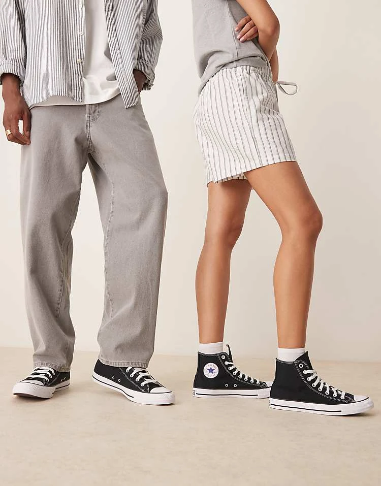 Converse Chuck Taylor All Star Hi Unisex Trainers In Black For Unisex 5 Converse Chuck Taylor All Star Hi Unisex Trainers In Black For Unisex - Image 3