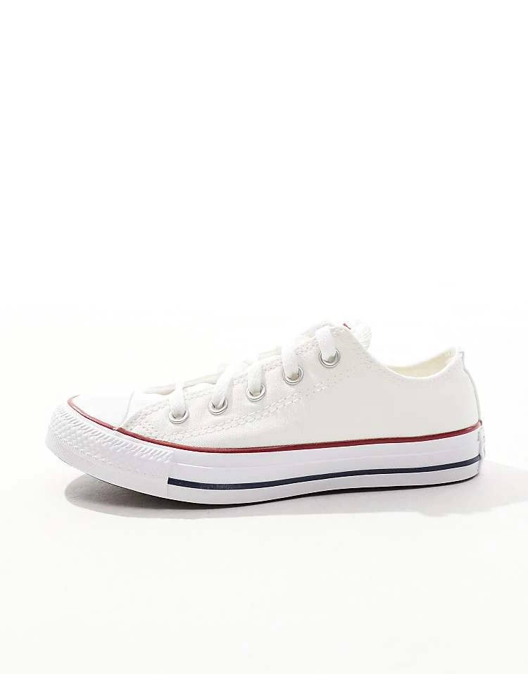 Converse Chuck Taylor All Star Ox Wide Fit Trainers In White For Unisex 4 Converse Chuck Taylor All Star Ox Wide Fit Trainers In White For Unisex - Image 2
