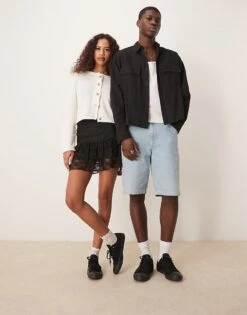 Converse Chuck Taylor All Star Ox Trainers In Black Mono For Unisex -Converse Shop 201956592 4