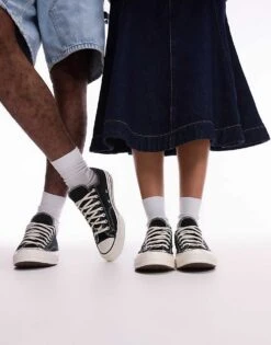 Converse Chuck 70 Ox Unisex Trainers In Black For Unisex -Converse Shop 201956754 1 black 1