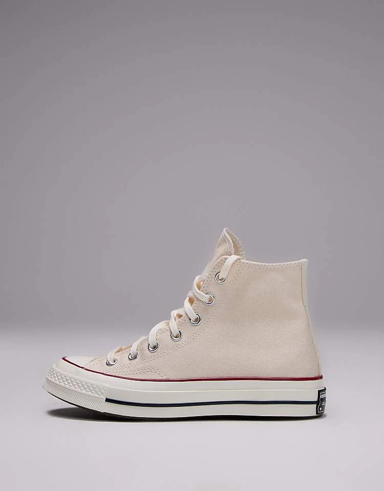 Converse Chuck 70 Hi Unisex Trainers In Off White For Unisex Ivory 4 Converse Chuck 70 Hi Unisex Trainers In Off White For Unisex Ivory - Image 2
