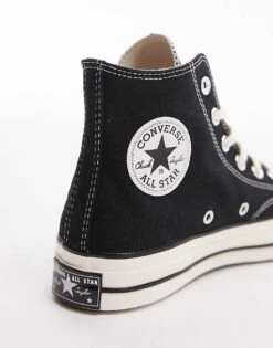 Converse Chuck 70 Hi Unisex Trainers In Black For Unisex -Converse Shop 202601975 4
