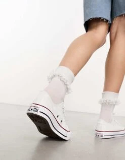 Converse Chuck Taylor All Star Ox Unisex Trainers In White For Unisex 10 Converse Chuck Taylor All Star Ox Unisex Trainers In White For Unisex -Converse Shop 202701814 4