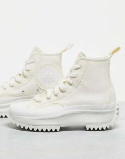 Converse Run Star Hike Hi Raw Edge Trainers In Off White For Unisex -Converse Shop 203645358 1 offwhite 1