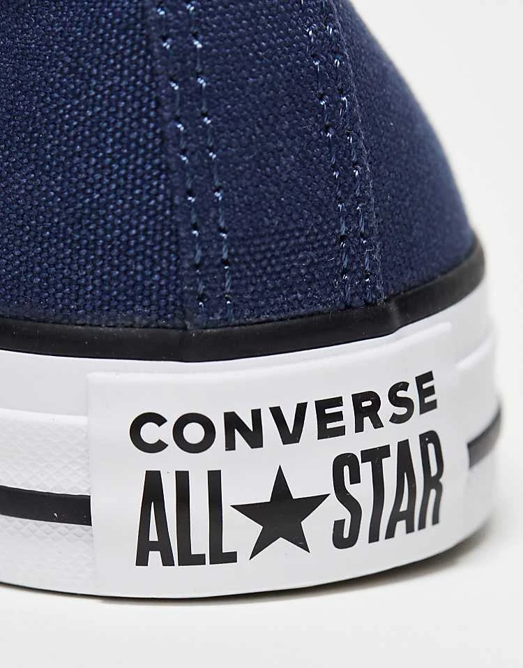 Converse Chuck Taylor All Star Ox Trainers In Navy For Unisex 4 Converse Chuck Taylor All Star Ox Trainers In Navy For Unisex - Image 2