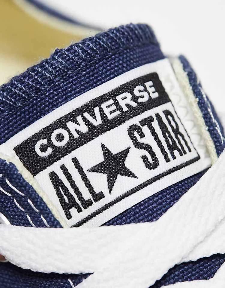 Converse Chuck Taylor All Star Ox Trainers In Navy For Unisex 6 Converse Chuck Taylor All Star Ox Trainers In Navy For Unisex - Image 4