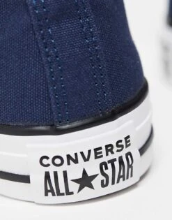 Converse Chuck Taylor All Star Hi Trainers In Navy For Unisex -Converse Shop 204108980 4