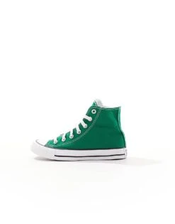 Converse Chuck Taylor All Star Hi Trainers In Green For Women Mid Green 9 Converse Chuck Taylor All Star Hi Trainers In Green For Women Mid Green -Converse Shop 205449833 2