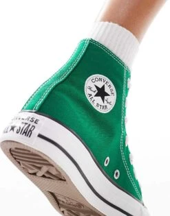 Converse Chuck Taylor All Star Hi Trainers In Green For Women Mid Green 12 Converse Chuck Taylor All Star Hi Trainers In Green For Women Mid Green -Converse Shop 205449833 5