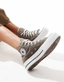 Converse Lift Hi Trainers In Dark Grey For Unisex 10 Converse Lift Hi Trainers In Dark Grey For Unisex -Converse Shop 205453950 3