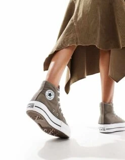 Converse Lift Hi Trainers In Dark Grey For Unisex 11 Converse Lift Hi Trainers In Dark Grey For Unisex -Converse Shop 205453950 4