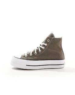 Converse Lift Hi Trainers In Dark Grey For Unisex 12 Converse Lift Hi Trainers In Dark Grey For Unisex -Converse Shop 205453950 5