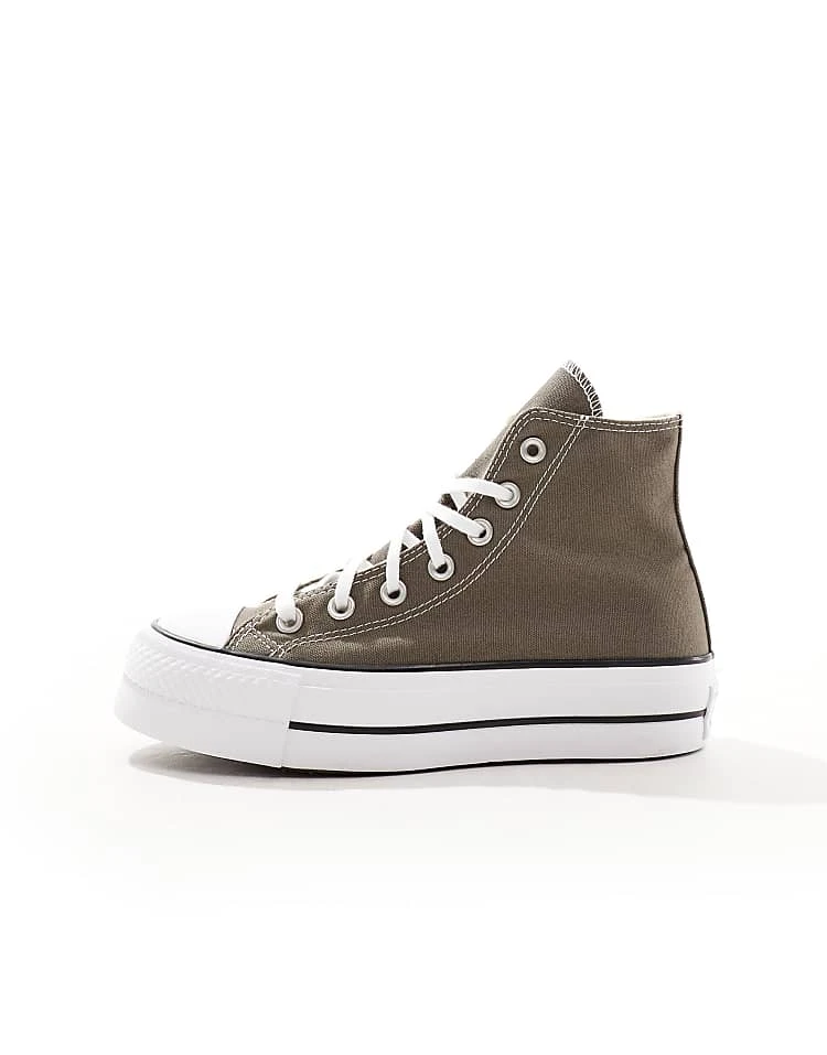 Converse Lift Hi Trainers In Dark Grey For Unisex 7 Converse Lift Hi Trainers In Dark Grey For Unisex - Image 5