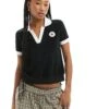 Converse Retro Chuck Terry Polo In Black For Women -Converse Shop 205629251 1 black