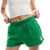 Converse Retro Chuck Jersey Knit Shorts In Green For Women Mid Green -Converse Shop 205629278 1 midgreen