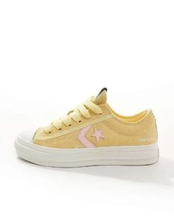 Converse Star Player 76 Ox Trainers In Yellow For Women -Converse Shop 205652017 5