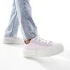 Converse Chuck Taylor All Star Cruise Ox Trainers In Lilac For Women -Converse Shop 205652059 1 lilac