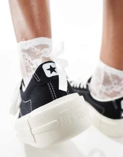 Converse Chuck Taylor All Star Cruise Ox Trainers In Black For Unisex -Converse Shop 205652163 3