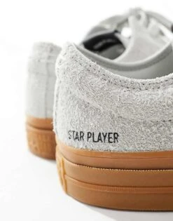 Converse Star Player 76 Ox Trainers With Gum Sole In Grey For Unisex -Converse Shop 205655143 5