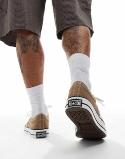 Converse Star Player 76 Ox Trainers In Brown For Unisex -Converse Shop 205655202 3