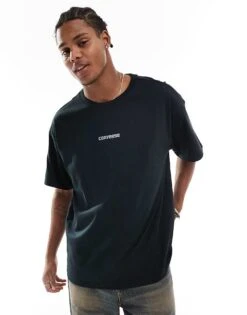 Converse Wordmark Sonar Backprint T-shirt In Black For Unisex -Converse Shop 206033797 4