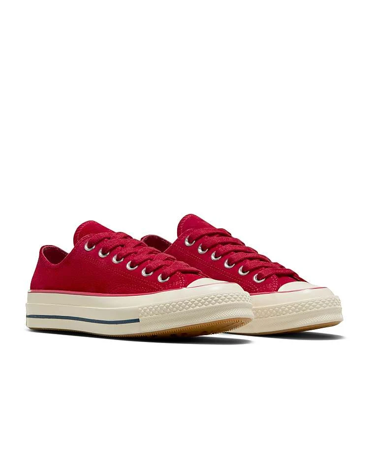 Converse Chuck 70 Ox Trainers In Red For Unisex 3 Converse Chuck 70 Ox Trainers In Red For Unisex