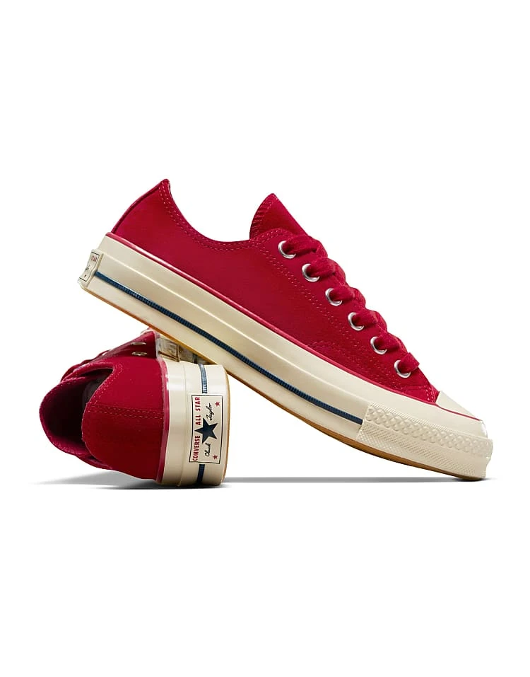 Converse Chuck 70 Ox Trainers In Red For Unisex 4 Converse Chuck 70 Ox Trainers In Red For Unisex - Image 2