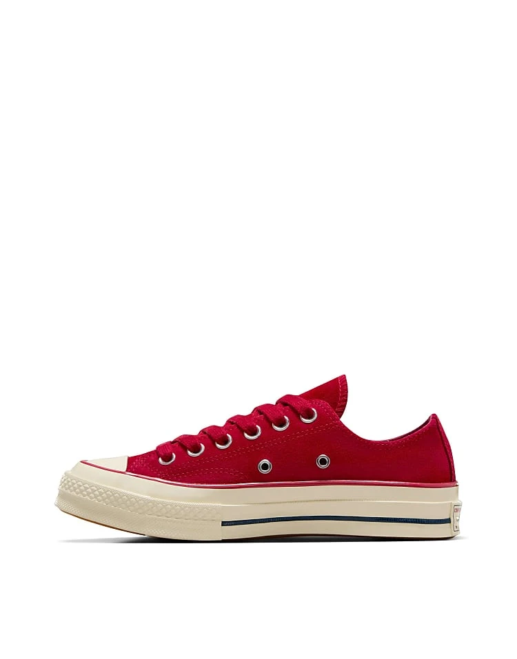 Converse Chuck 70 Ox Trainers In Red For Unisex 5 Converse Chuck 70 Ox Trainers In Red For Unisex - Image 3