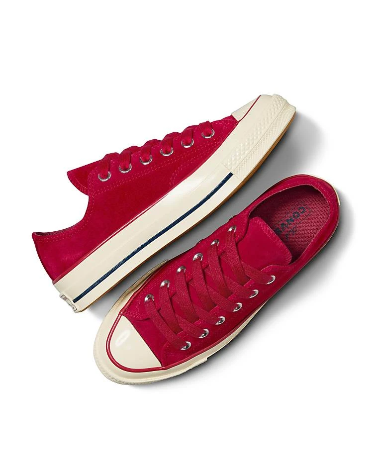 Converse Chuck 70 Ox Trainers In Red For Unisex 6 Converse Chuck 70 Ox Trainers In Red For Unisex - Image 4