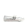 Converse Chuck Taylor All Star Dainty Mary Jane Ox In Silver For Women