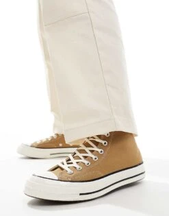 Converse Chuck 70 Hi Trainers In Tan For Unisex -Converse Shop 206037918 1 tan 1