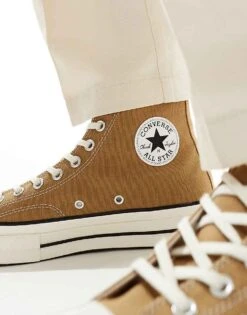 Converse Chuck 70 Hi Trainers In Tan For Unisex -Converse Shop 206037918 5