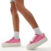 Converse Chuck Taylor All Star Cruise Ox Trainers In Pink For Women -Converse Shop 206037977 1 pink