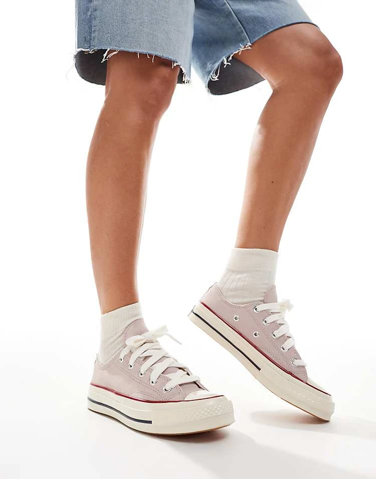 Converse Chuck 70 Ox Trainers In Stone For Women 7 Converse Chuck 70 Ox Trainers In Stone For Women - Image 5