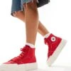 Converse Chuck Taylor All Star Cruise Hi Trainers In Red For Women 1 Converse Chuck Taylor All Star Cruise Hi Trainers In Red For Women -Converse Shop 206038232 1 red