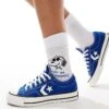 Converse Star Player 76 Ox Trainers In Blue For Women Mid Blue 1 Converse Star Player 76 Ox Trainers In Blue For Women Mid Blue -Converse Shop 206038278 1 midblue