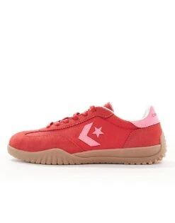 Converse Run Star Trainers In Red & Pink For Unisex