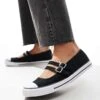 Converse Chuck Taylor All Star Dainty Ox Mary Jane In Black For Women -Converse Shop 206038363 1 black