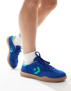 Converse Run Star Trainers In Blue For Unisex Mid Blue -Converse Shop 206038439 5