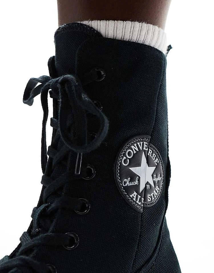 Converse Chuck 70 Plus X Hi Boots In Black For Women 6 Converse Chuck 70 Plus X Hi Boots In Black For Women - Image 4