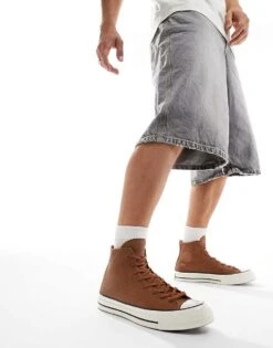 Converse Chuck 70 Hi Trainers In Brown For Unisex -Converse Shop 206044313 3