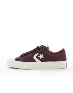 Converse Star Player 76 Ox Trainers In Burgundy For Unisex -Converse Shop 206044385 1 burgundy 1