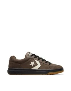 Converse Pro Blaze Classic Ox Trainers In Brown For Unisex Charcoal