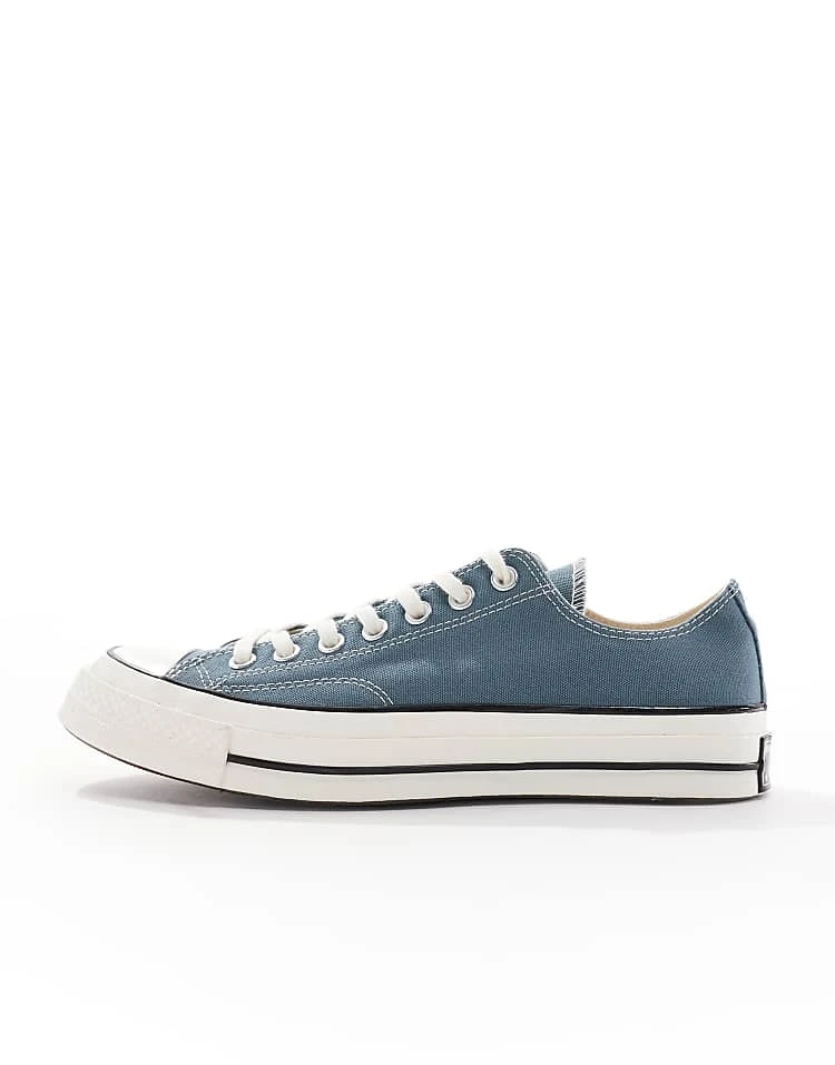 Converse Chuck 70 Ox Trainers In Blue For Unisex Lblue 4 Converse Chuck 70 Ox Trainers In Blue For Unisex Lblue - Image 2